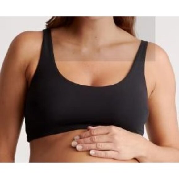 Quince Micromodal Maternity & Postpartum Bra Women Size Medium NWT 2 Pack - Picture 1 of 12